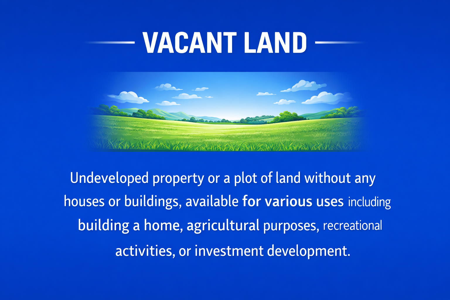 Vacant Land